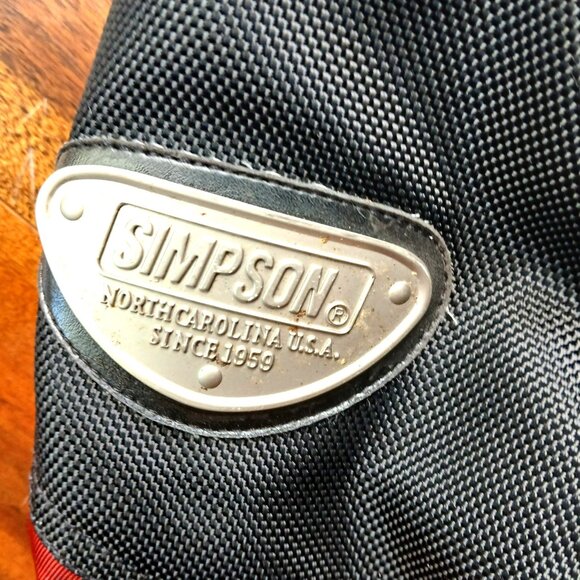 SIMPSON Leather Motorcycle Racing Jacket - Picture 5 of 14